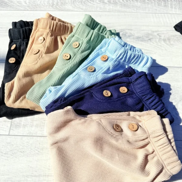Conjunto wafle, talles del 1 al 5