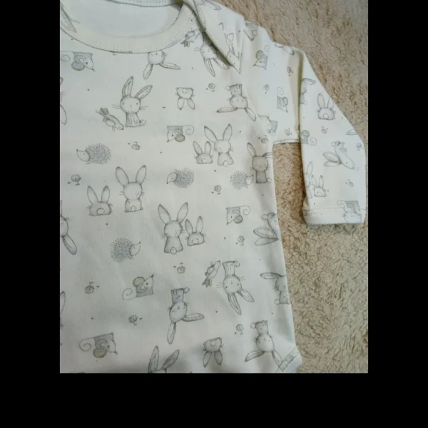 Bodys algodón estampados talles del 1 al 5