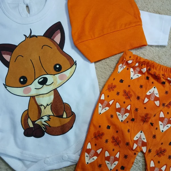 Conjunto Zorrito talles 0, 1 y 2