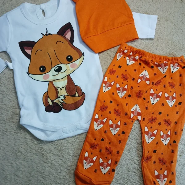 Conjunto Zorrito talles 0, 1 y 2