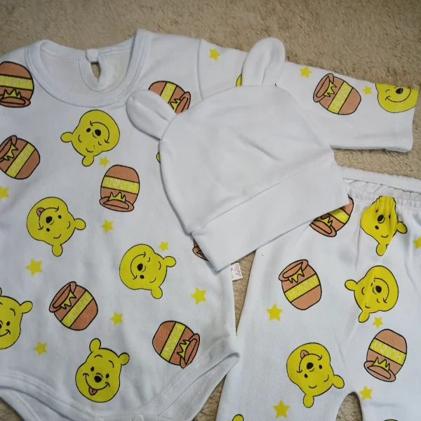 Conjunto Pooh talles 0, 1 y 2