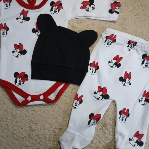 Conjunto minnie talles 0, 1 y 2