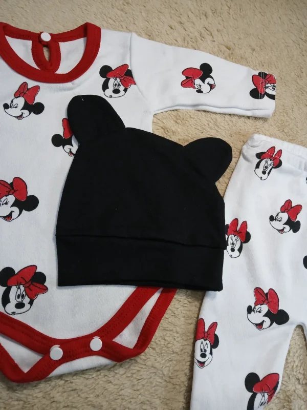 Conjunto minnie talles 0, 1 y 2