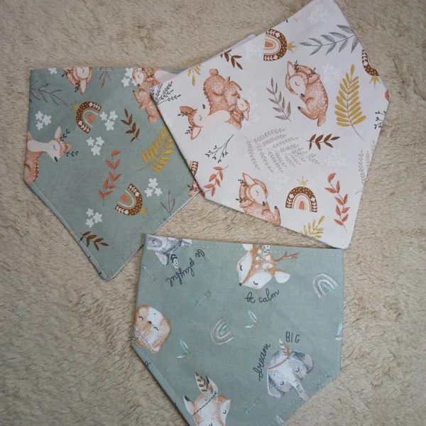 Baberos bandana c/u