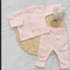 Conjunto pantalón y camperita de algodón