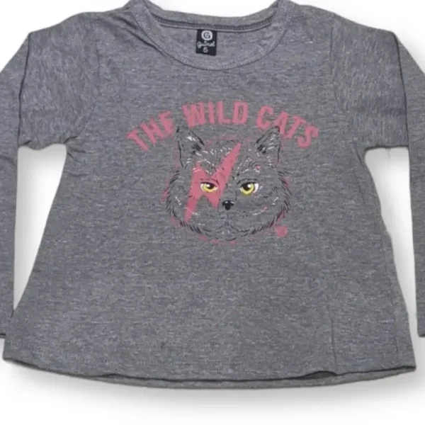 Remera de algodón bebé