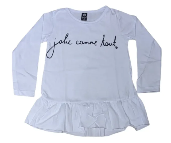 Remera de algodón bebé