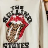Remera de algodón estampada