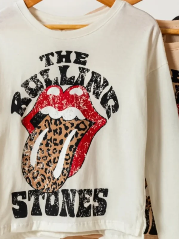 Remera de algodón estampada