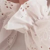 Buzo rústico con mangas de broderie