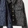 Campera de jeans animal print