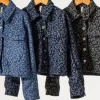 Campera de jeans animal print